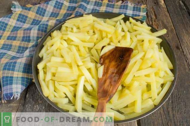Пържени картофи във фурната - когато искате да се поглезите със себе си