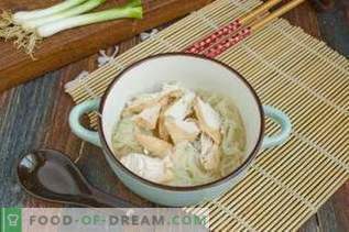 Китайска пилешка супа с Фунчоза