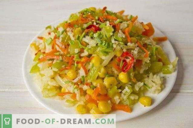 Пекински ориз със зеленчуци