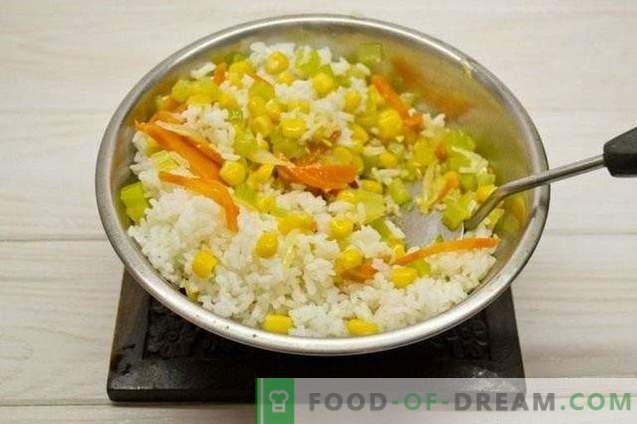 Пекински ориз със зеленчуци