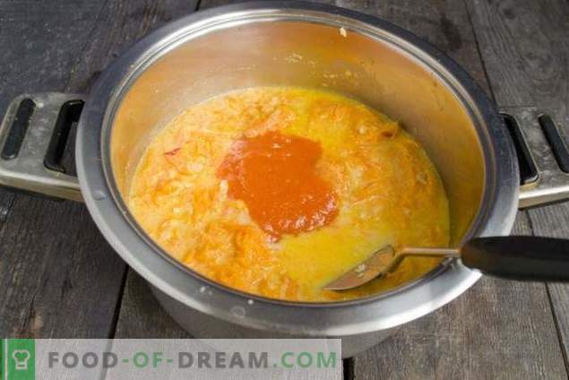 Zuppa di zucca con carote e zenzero