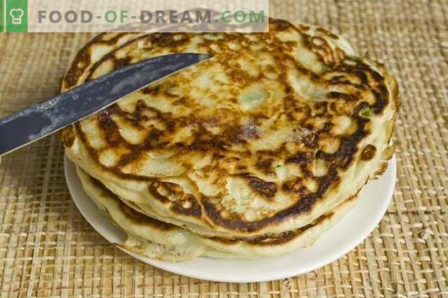 Pancakes with Green Onions
