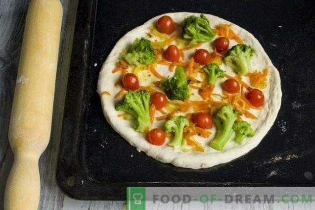 Облегни пица с броколи и тофу