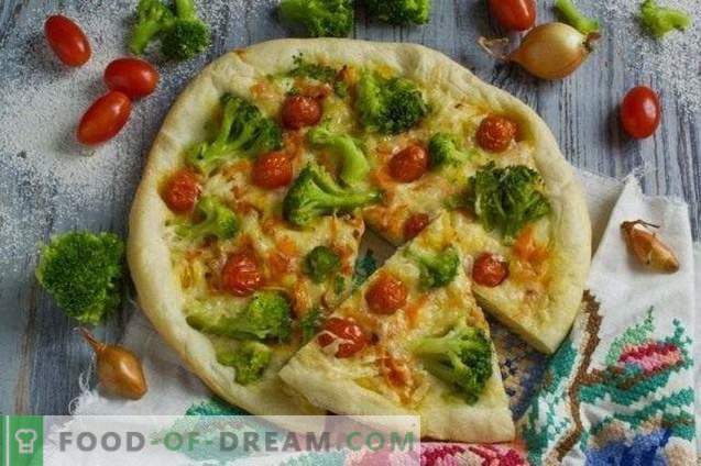 Облегни пица с броколи и тофу