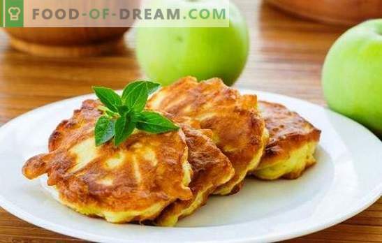 Палачинки с ябълки в мляко - подхранващи, вкусни, ароматни! Рецепти за различни палачинки с ябълки на мляко
