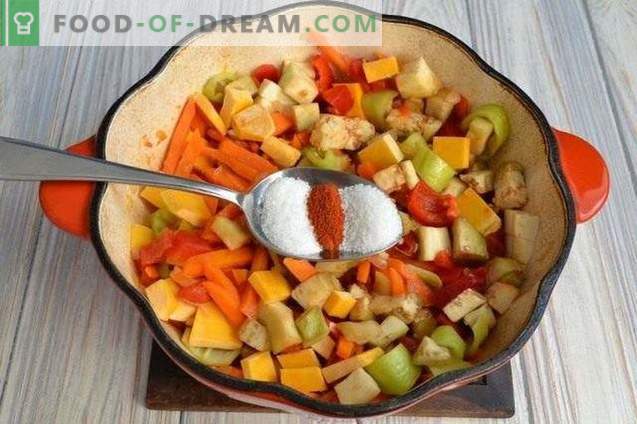 Тиквена супа с чушки и картофи
