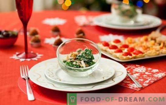 Храна за пръстите на новогодишната маса: как да подобрим тялото и да ядем добре?