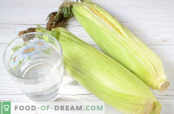 Как се замразява царевицата в зърна