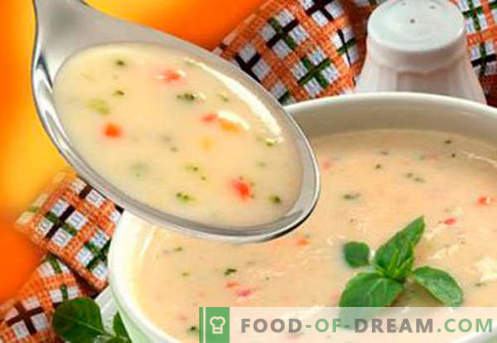 Супи за деца - доказани рецепти. Как правилно и вкусно да готвя супи за деца.