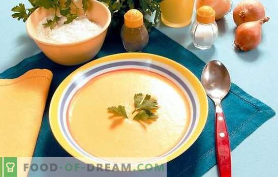Супа от мюзикъли: мързеливи гастрономи. Рецепти пюре от супи в бавен котлон: сирене, пиле, зеленчуци, гъби, черен дроб