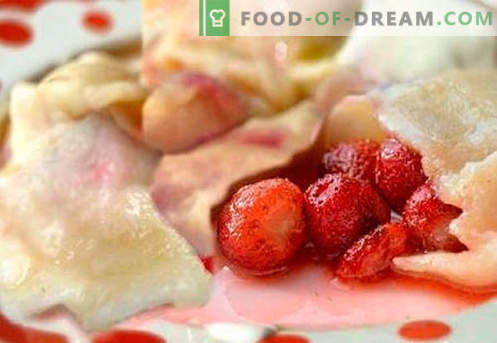 Кнедли с ягоди - най-добрите рецепти. Как да правилно и вкусно готви кнедли с ягоди у дома.