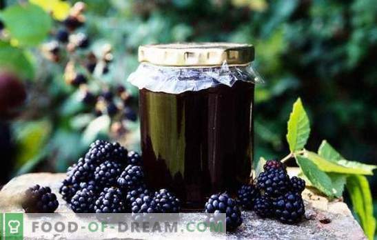 Blackberry jam - ние ще приготвим буркан с витамини! Рецепти на различни къпини за сладоледи и тяхното здраве