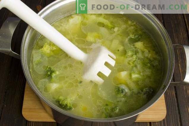Диетична супа от броколи