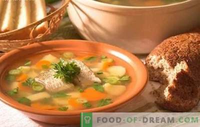 Супа от риба костур - вкусна супа у дома. Как да готвя ухото от костура: тайните, рецептите, съветите