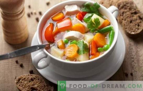 Пилешка зеленчукова супа може да бъде шедьовър! Най-добрите рецепти за пилешка зеленчукова супа със сметана, сирене, джинджифил, царевица, тиква