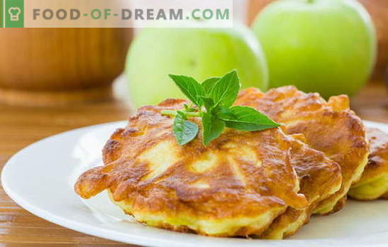 Палачинки с ябълки - вкусни и здравословни сладкиши без караница. Традиционни и оригинални рецепти за ябълки