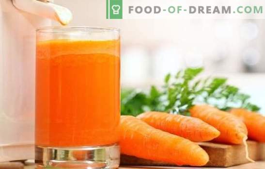 Сок от моркови у дома: твърди витамини! Рецепти на натурален сок от моркови и коктейли с неговото участие