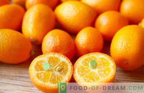 Kumquat - полезни свойства и употреба при готвене. Рецепти с кумкват.