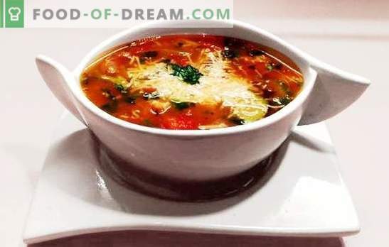 Супа Минестроне - здравей от слънчева Италия! Рецепти за супа от минестроне с макаронени изделия, бекон, гъби, фасул, пармезан
