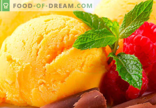 Домашен сладолед - най-добрите рецепти. Как бързо и вкусно да готвя домашно приготвен сладолед.