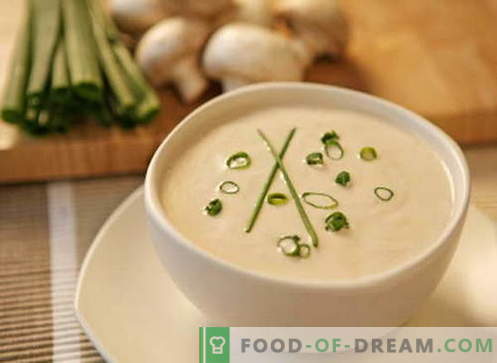 Крем супа - най-добрите рецепти. Как правилно и да се готви крем супа.
