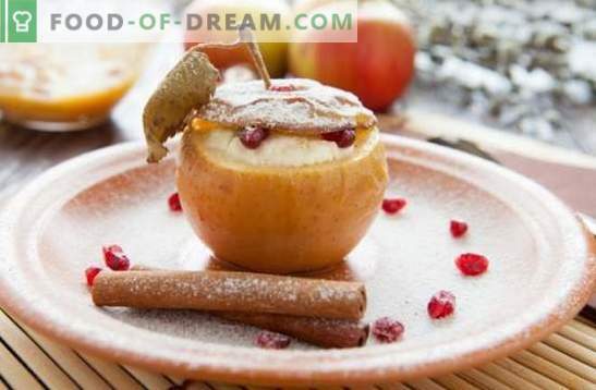 Ябълков десерт - лечение с любимия си вкус! Готвене на сладолед, пастили, сладкиши, салати и други домашно приготвени десерти от ябълки