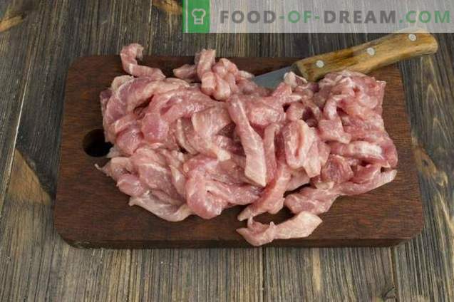Фаджитос със свинско месо