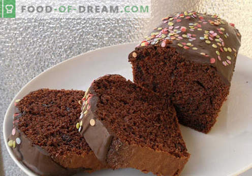 Шоколадова торта - най-добрите рецепти. Как бързо и вкусно да приготвите шоколадова торта.