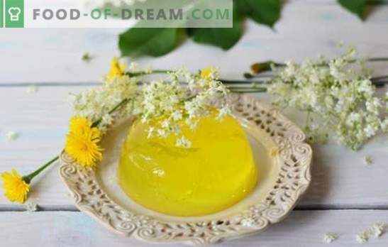 Lemon jeleu - desert delicios, care este întotdeauna calea. Condiții de gătit și variații ale felurilor de mâncare pe bază de lămâie