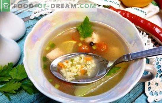 Рибна супа с просо: руско ухо! Рецепти за прости рибни супи с просо от прясна, замразена риба и консервирани храни