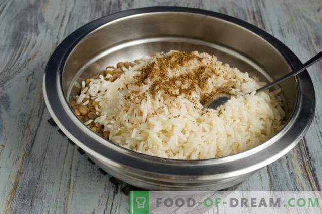 Муджадара - ориз с леща