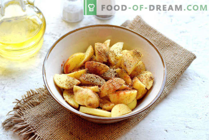 Нови картофи във фурната, рецепта в Селянски