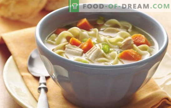 Обикновени ежедневни супи - 7 най-добри рецепти. Как да се готви проста супа за всеки ден: гъби, пиле, риба и др.