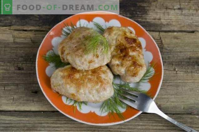 Meat patties with bran and sweet pepper