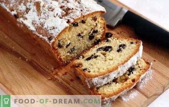 Идеалната торта с стафиди: рецепта според ГОСТ или домашно печене? Cupcake 