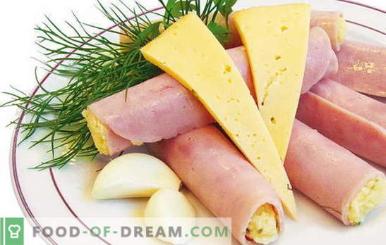 Ролки с шунка, сирене и чесън за закуска? Рецепти ролки с шунка, сирене и чесън: разгърнете въображението си!