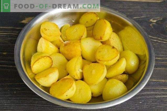 Индийски пържени картофи в подправки