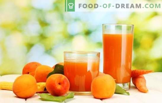 Apricot juice for the winter - sunny drink! Different ways of harvesting apricot juice for the winter at home