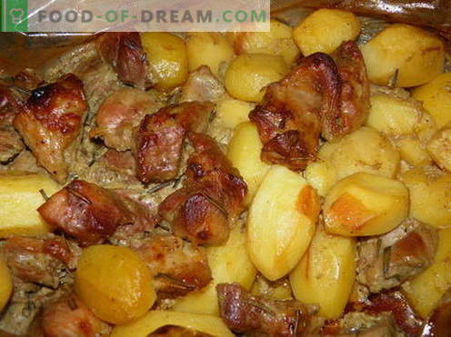 Картофи с месо - най-добрите рецепти. Как правилно и вкусно да се готвят картофи с месо.