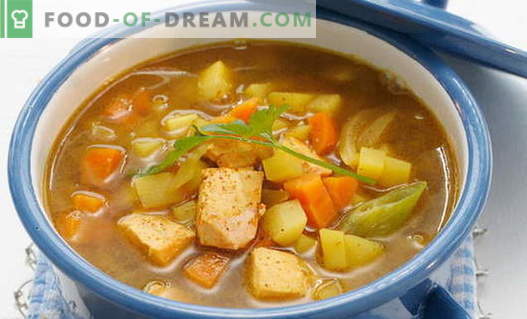 Супа от сьомга - доказани рецепти. Как правилно и вкусно да се готви супа от сьомга.
