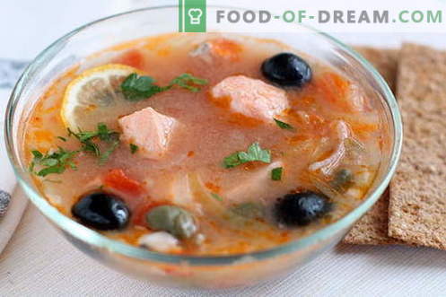 Солянка супа - най-добрите рецепти. Как правилно и вкусно супа супа.