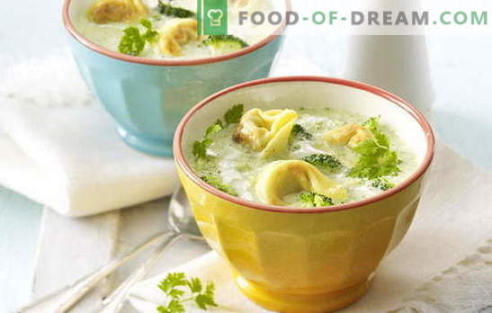 Супа с кнедли - необичайни рецепти за вкусно ястие. Готвене на вкусни супи с кнедли