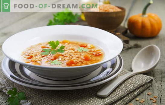 Червени супи от леща - пикантни и пикантни. Национални рецепти за сърдечни и хранителни червени супи от леща