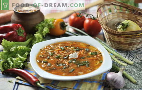 Лек вкус и супа за готвене: как да се готви туршия. Тайната на готвенето от най-простите продукти: бърза и вкусна