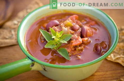 Бобена супа - най-добрите рецепти, трикове и тайни. Как да готвя вкусна супа от боб: с месо, бекон, пиле