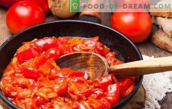 Унгарска закуска - бунт на вкус, магията на цветовете! Рецепти ярки унгарски мезета от пипер, домати, яйца, извара, тиквички