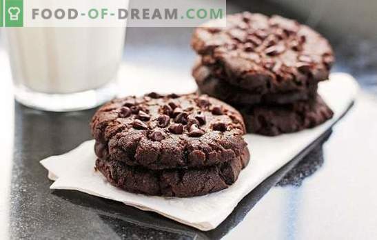 Шоколадови бисквитки: стъпка по стъпка рецепта за вкусно печене. Готвене на вкусни и ароматни шоколадови бисквитки с помощта на стъпка по стъпка рецепти