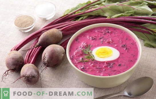 Супа от цвекло - ярък първи курс с богат вкус! Доказани традиционни и авторски рецепти за топло и студено цвекло