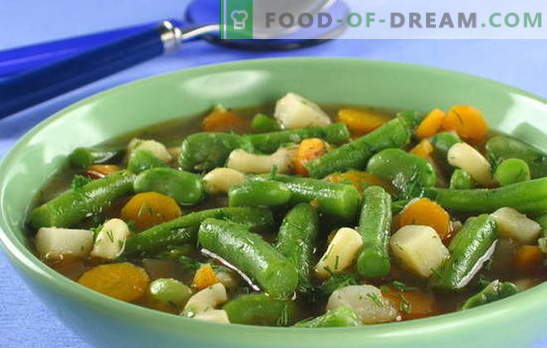 Супа от зелен фасул - буйство от цветове и ползи във всяка чиния. Оригинални и доказани рецепти за супа с боб