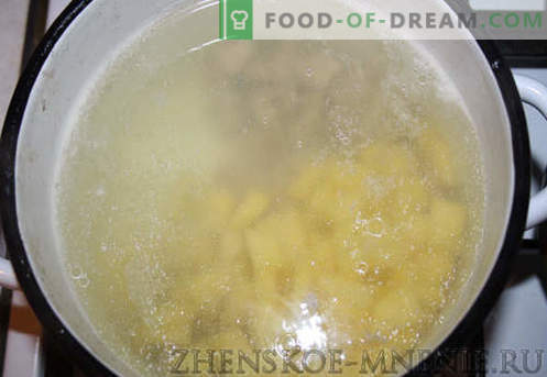 Супа с кнедли - рецепта със снимки и описание стъпка по стъпка